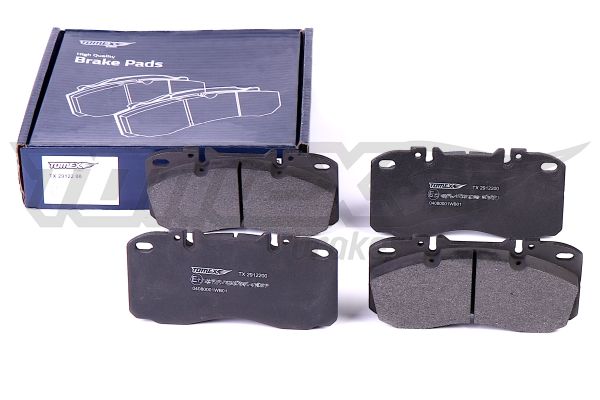 Sada brzdových platničiek kotúčovej brzdy TOMEX Brakes